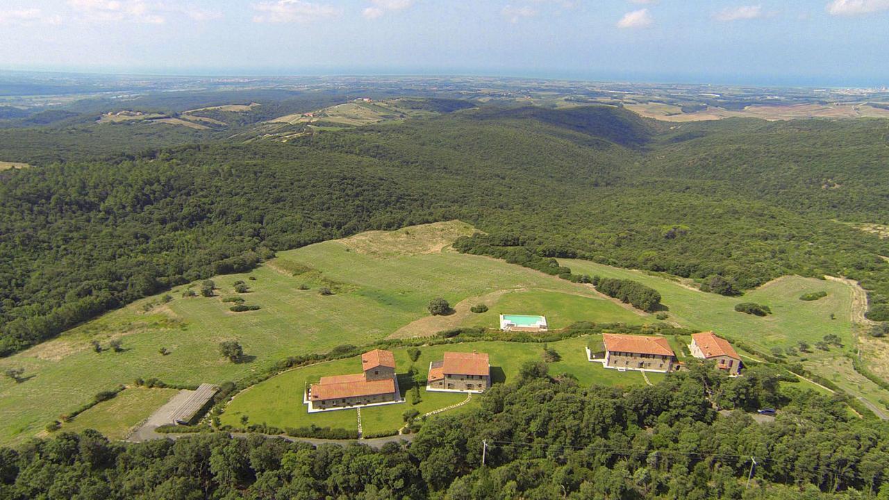 Villa La Lepraia Estate Castellina Marittima Exterior foto